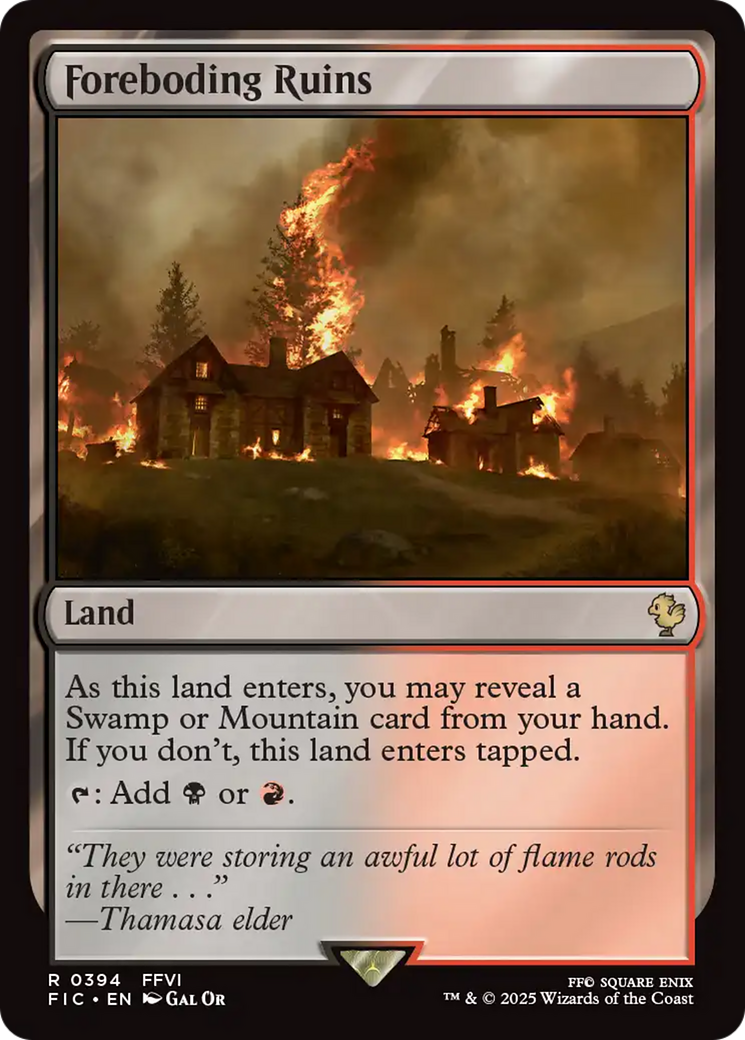 Ruínas Agourentas / Foreboding Ruins - Magic: The Gathering - MoxLand