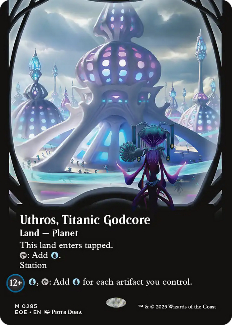 Uthros, Núcleo Divino Titânico / Uthros, Titanic Godcore - Magic: The Gathering - MoxLand