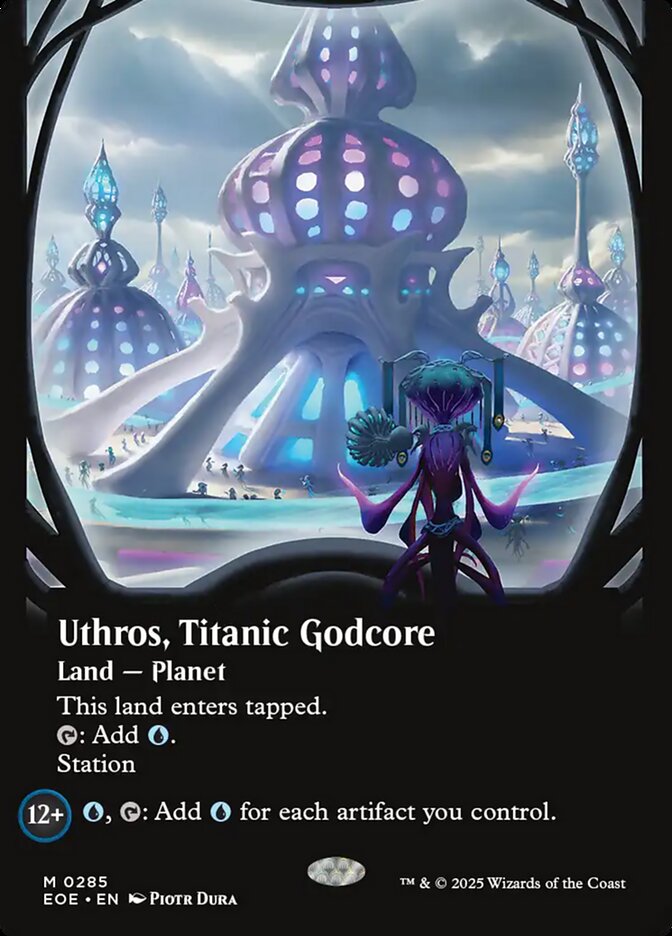 Uthros, Núcleo Divino Titânico / Uthros, Titanic Godcore - Magic: The Gathering - MoxLand