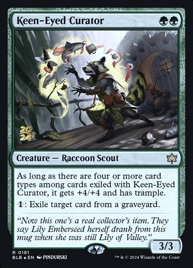 Keen-Eyed Curator - Magic: The Gathering - MoxLand