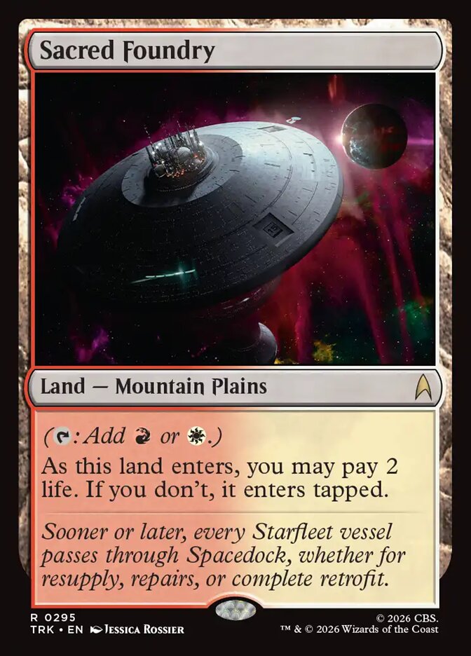 Fundição Sagrada / Sacred Foundry - Magic: The Gathering - MoxLand