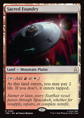 Fundição Sagrada / Sacred Foundry - Magic: The Gathering - MoxLand
