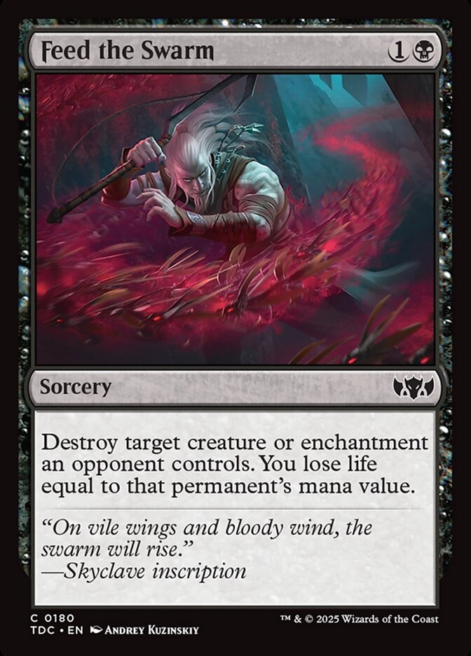 Alimentar o Enxame / Feed the Swarm - Magic: The Gathering - MoxLand