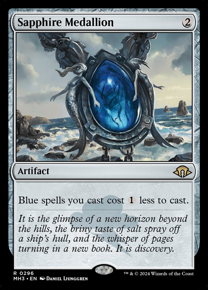 Ornato de Safira / Sapphire Medallion - Magic: The Gathering - MoxLand
