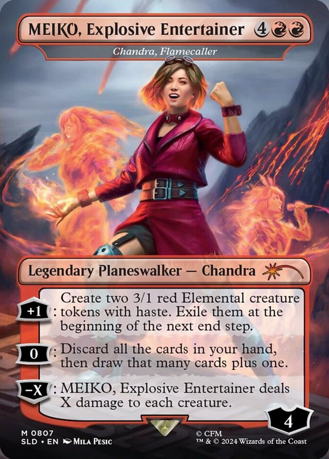 Chandra, Invocadora do Fogo / Chandra, Flamecaller - Magic: The Gathering - MoxLand