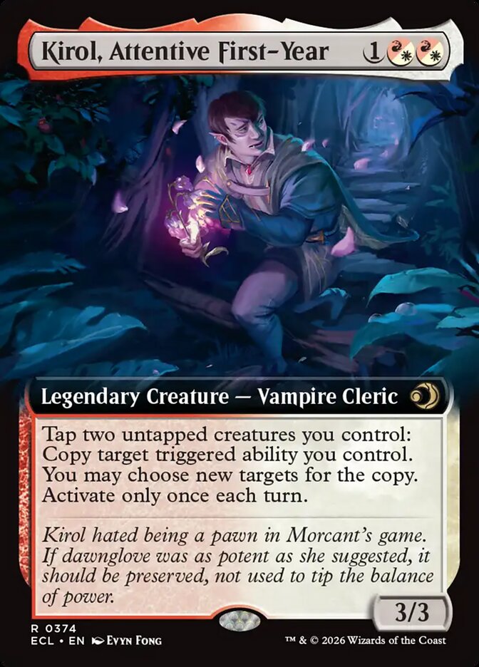 Kirol, Calouro Atento / Kirol, Attentive First-Year - Magic: The Gathering - MoxLand
