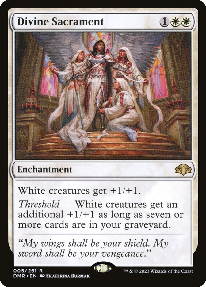Sacramento Divino / Divine Sacrament - Magic: The Gathering - MoxLand