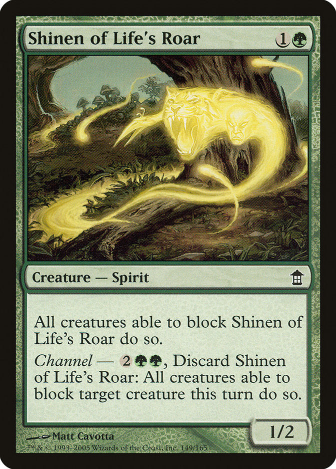 Shinen do Rugido da Vida / Shinen of Life's Roar - Magic: The Gathering - MoxLand