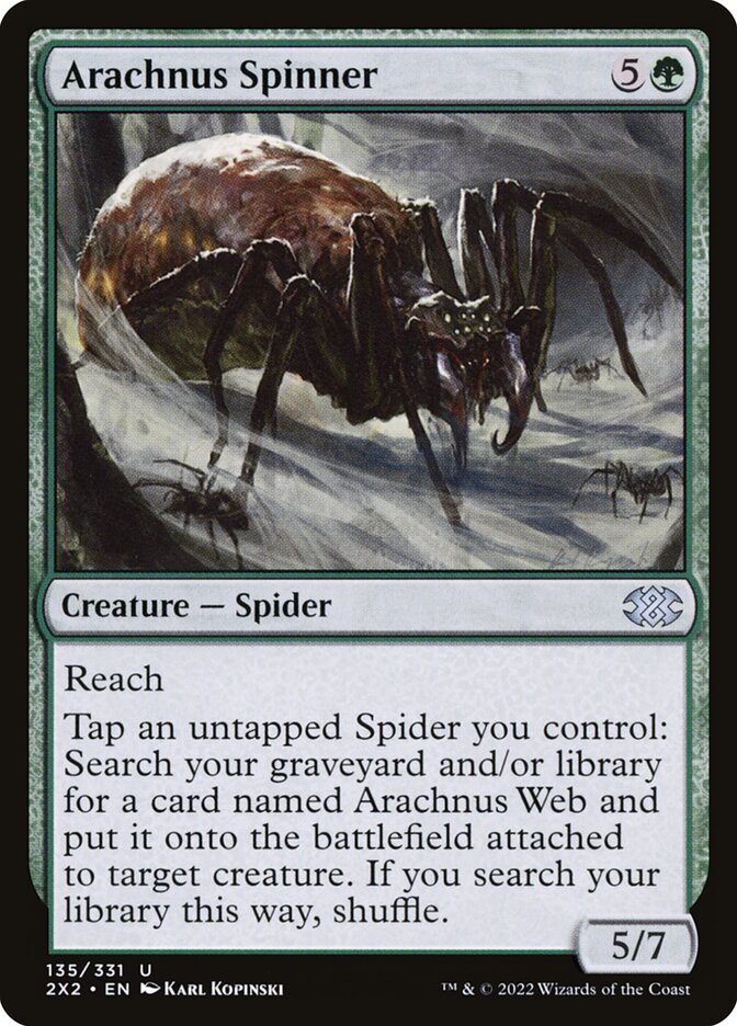 Fiandeira Aracnus / Arachnus Spinner - Magic: The Gathering - MoxLand