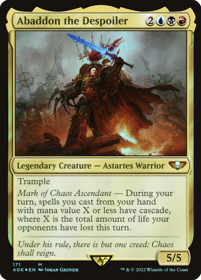 Abaddon the Despoiler - Magic: The Gathering - MoxLand