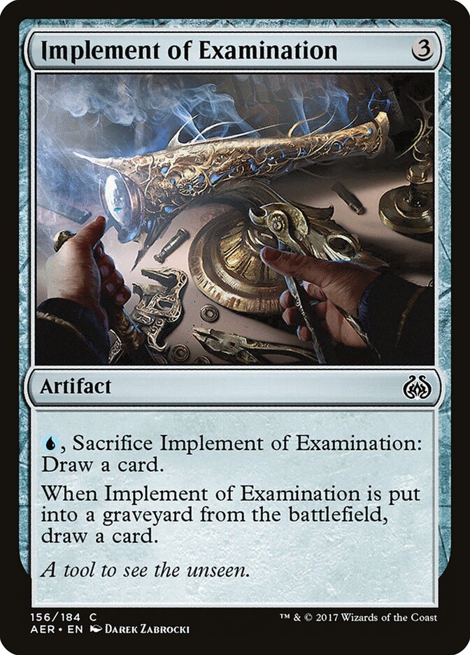 Implemento de Exame / Implement of Examination - Magic: The Gathering - MoxLand