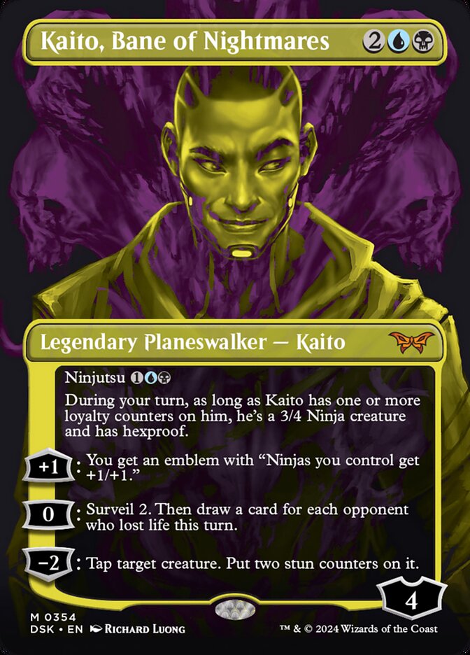 Kaito, Ruína dos Pesadelos / Kaito, Bane of Nightmares - Magic: The Gathering - MoxLand