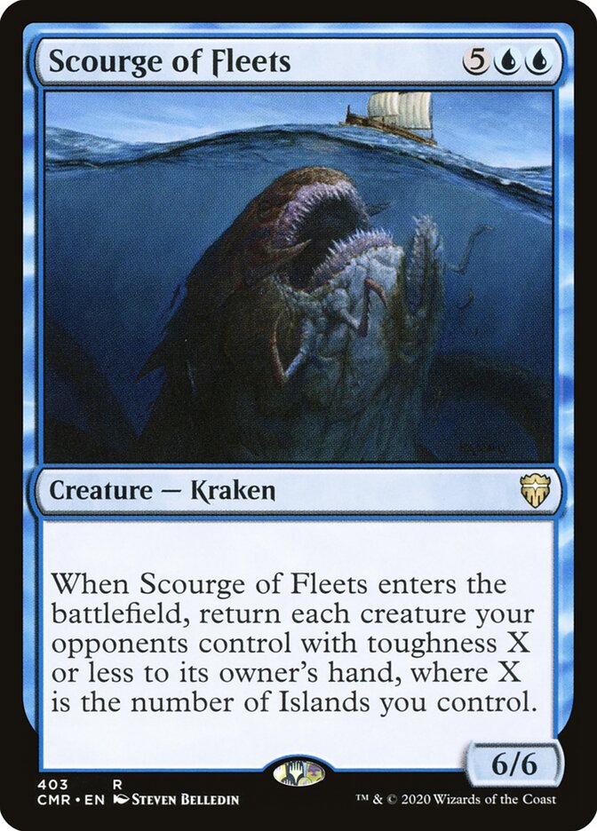 Flagelo das Frotas / Scourge of Fleets - Magic: The Gathering - MoxLand