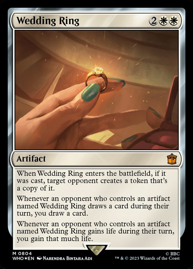 Aliança de Casamento / Wedding Ring - Magic: The Gathering - MoxLand