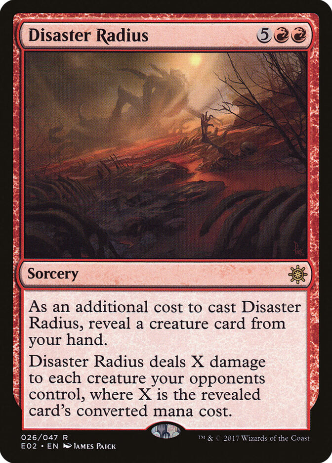 Raio do Desastre / Disaster Radius - Magic: The Gathering - MoxLand