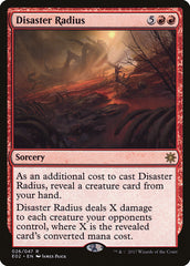Raio do Desastre / Disaster Radius - Magic: The Gathering - MoxLand