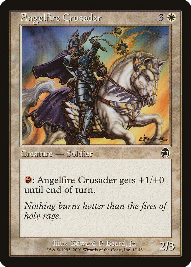 Cruzado de Angelfire / Angelfire Crusader - Magic: The Gathering - MoxLand