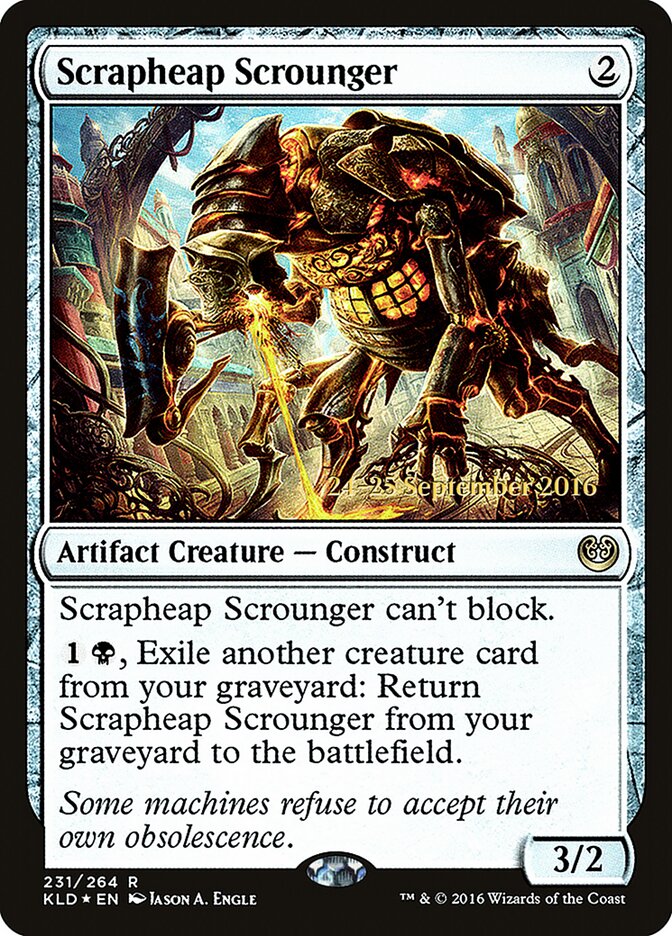 Parasita de Sucata / Scrapheap Scrounger - Magic: The Gathering - MoxLand