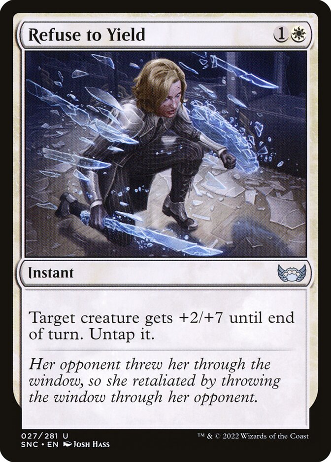 Recusar-se a Ceder / Refuse to Yield - Magic: The Gathering - MoxLand