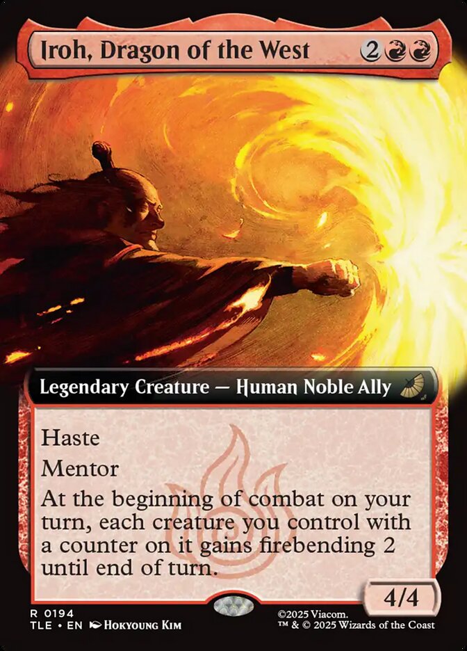 Iroh, Dragão do Oeste / Iroh, Dragon of the West - Magic: The Gathering - MoxLand