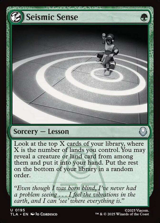 Sentido Sísmico / Seismic Sense - Magic: The Gathering - MoxLand