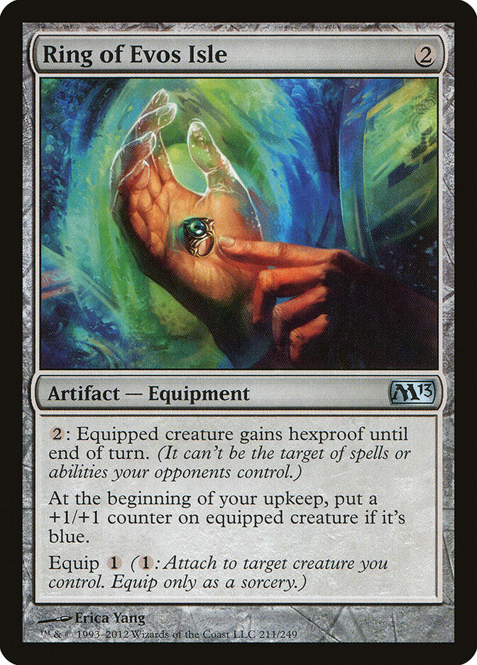 Anel da Ilha de Evos / Ring of Evos Isle - Magic: The Gathering - MoxLand