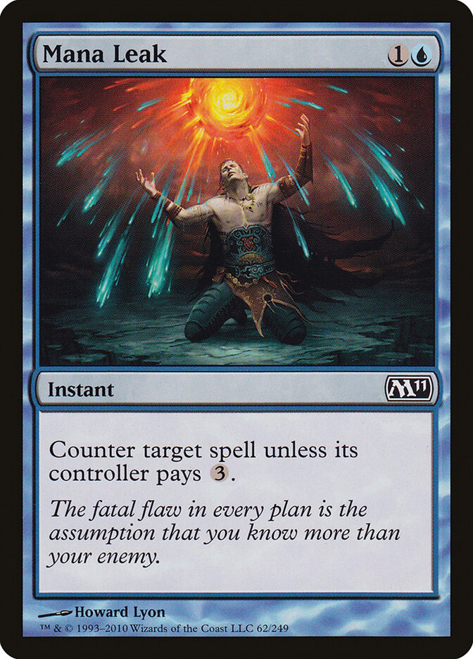 Fuga de Mana / Mana Leak - Magic: The Gathering - MoxLand