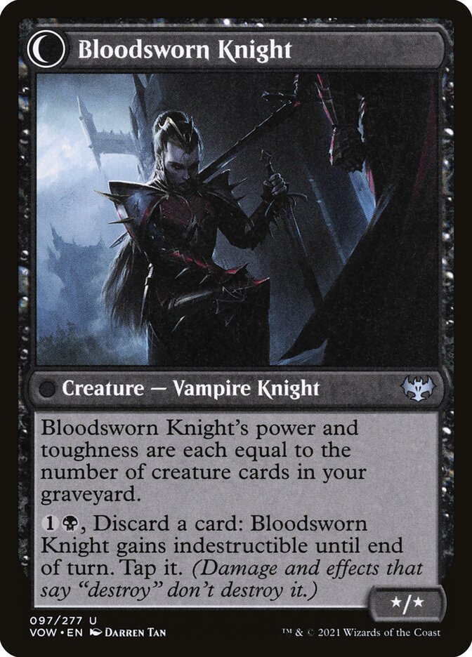 Escudeira Venijurada / Bloodsworn Squire - Magic: The Gathering - MoxLand