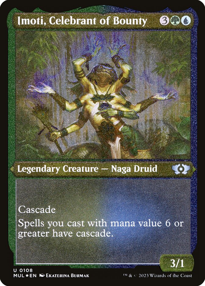 Imoti, Celebrante da Generosidade / Imoti, Celebrant of Bounty - Magic: The Gathering - MoxLand