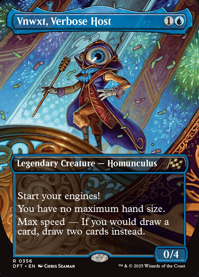 Vnwxt, Apresentador Prolixo / Vnwxt, Verbose Host - Magic: The Gathering - MoxLand