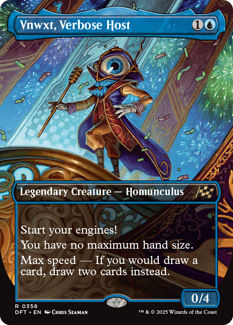 Vnwxt, Apresentador Prolixo / Vnwxt, Verbose Host - Magic: The Gathering - MoxLand