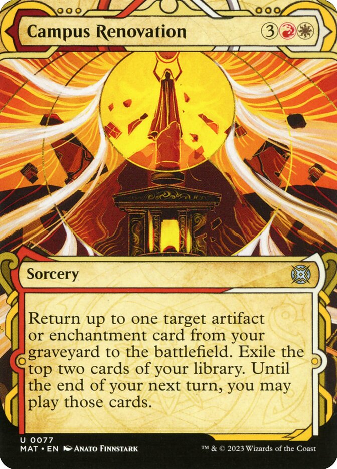 Renovação do Campus / Campus Renovation - Magic: The Gathering - MoxLand