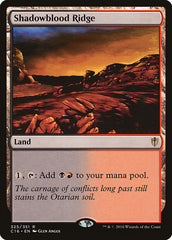 Serra de Sanguesombra / Shadowblood Ridge - Magic: The Gathering - MoxLand