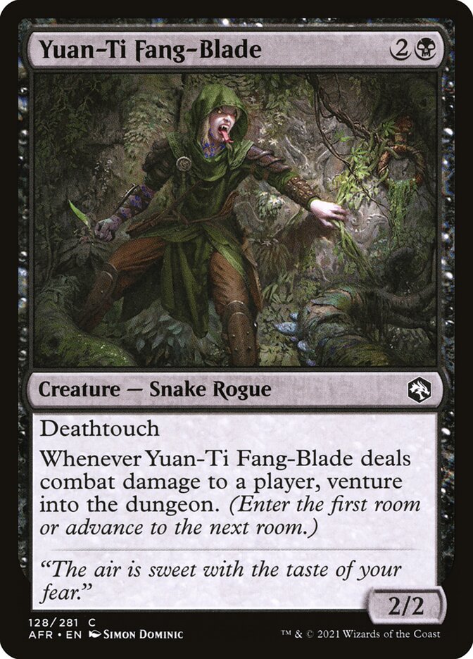 Presalâmina Yuan-Ti / Yuan-Ti Fang-Blade - Magic: The Gathering - MoxLand