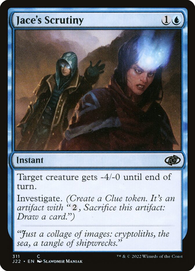 Escrutínio de Jace / Jace's Scrutiny - Magic: The Gathering - MoxLand