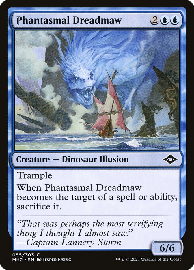 Bocarra Sinistra Fantasmal / Phantasmal Dreadmaw - Magic: The Gathering - MoxLand