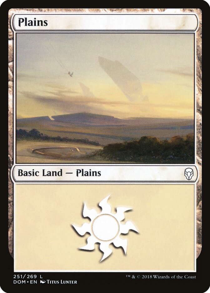 Planície / Plains - Magic: The Gathering - MoxLand