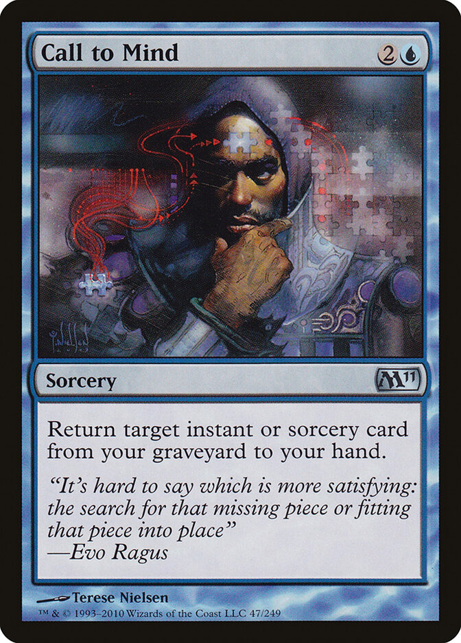 Trazer à Lembrança / Call to Mind - Magic: The Gathering - MoxLand