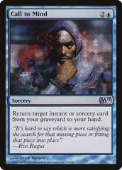 Trazer à Lembrança / Call to Mind - Magic: The Gathering - MoxLand