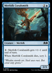 Coralista Tritã / Merfolk Coralsmith - Magic: The Gathering - MoxLand