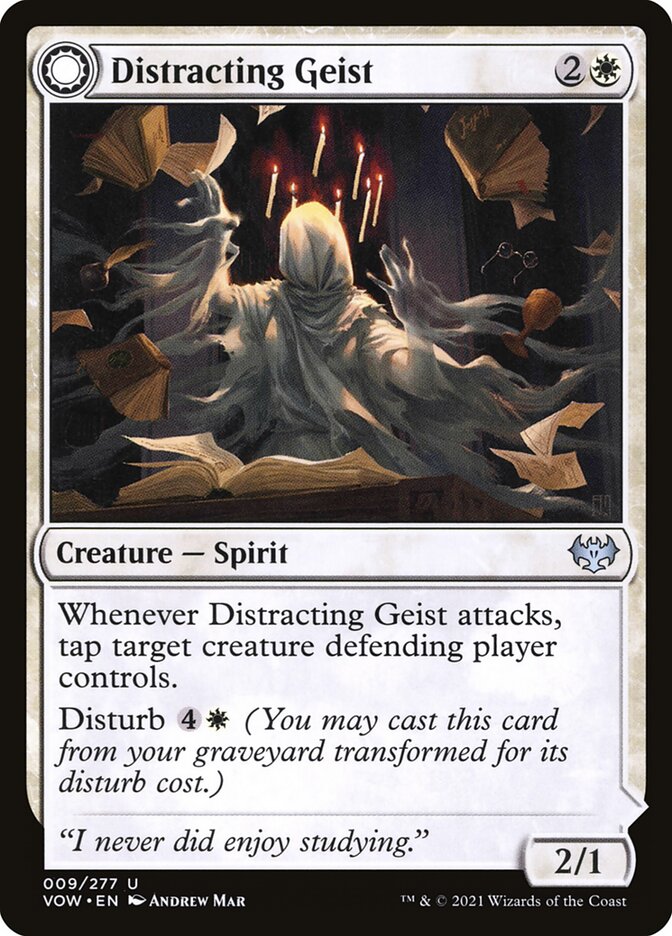 Geist da Distração / Distracting Geist - Magic: The Gathering - MoxLand