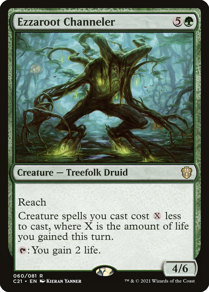 Canalizador Radiezza / Ezzaroot Channeler - Magic: The Gathering - MoxLand