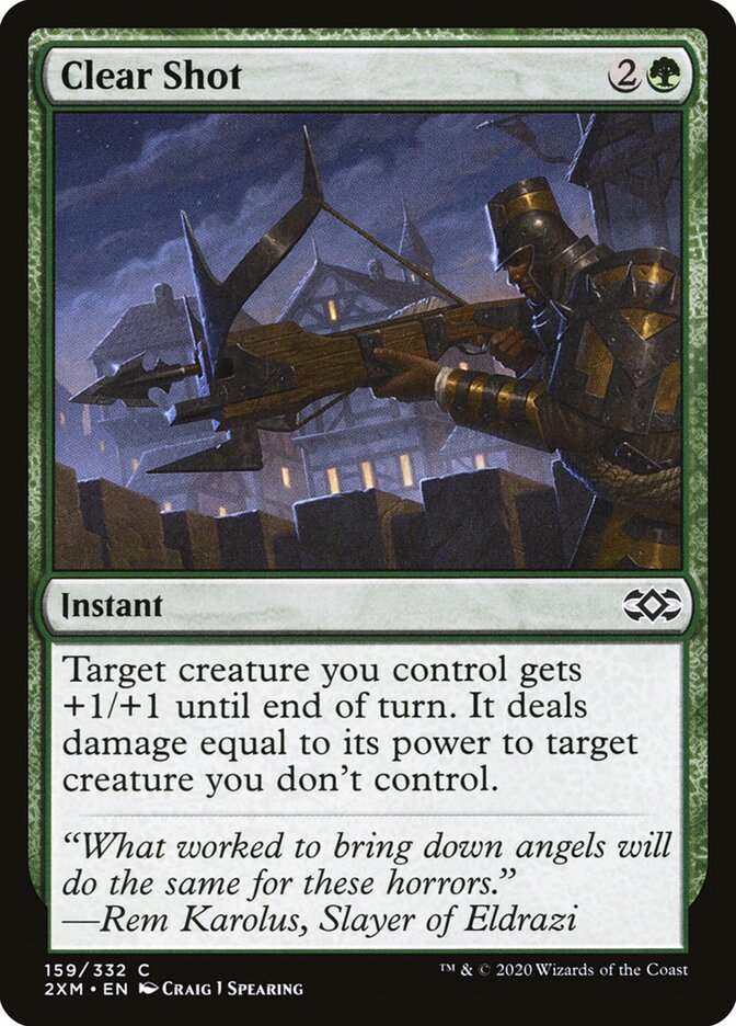 Tiro Certeiro / Clear Shot - Magic: The Gathering - MoxLand