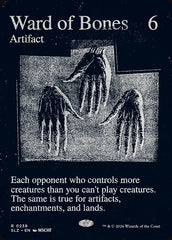 Protetor de Ossos / Ward of Bones - Magic: The Gathering - MoxLand