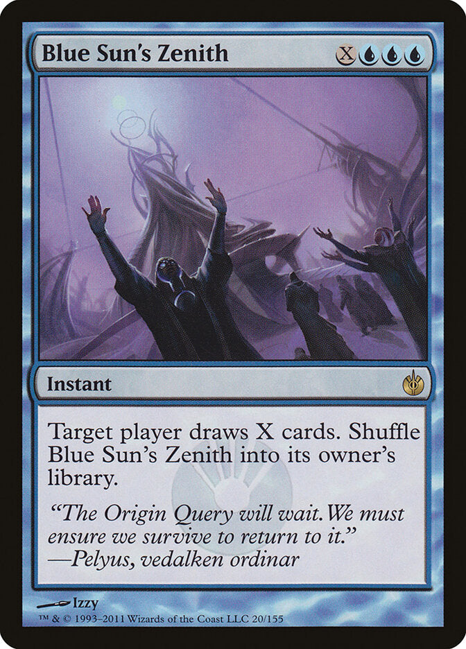 Zênite do Sol Azul / Blue Sun's Zenith - Magic: The Gathering - MoxLand