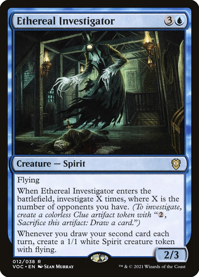 Investigador Etéreo / Ethereal Investigator - Magic: The Gathering - MoxLand