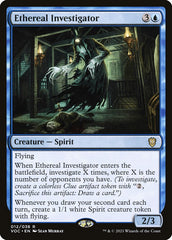 Investigador Etéreo / Ethereal Investigator - Magic: The Gathering - MoxLand