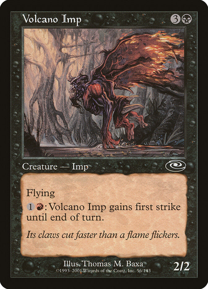 Diabrete do Vulcão / Volcano Imp - Magic: The Gathering - MoxLand