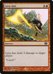 Machado de Lava / Lava Axe - Magic: The Gathering - MoxLand