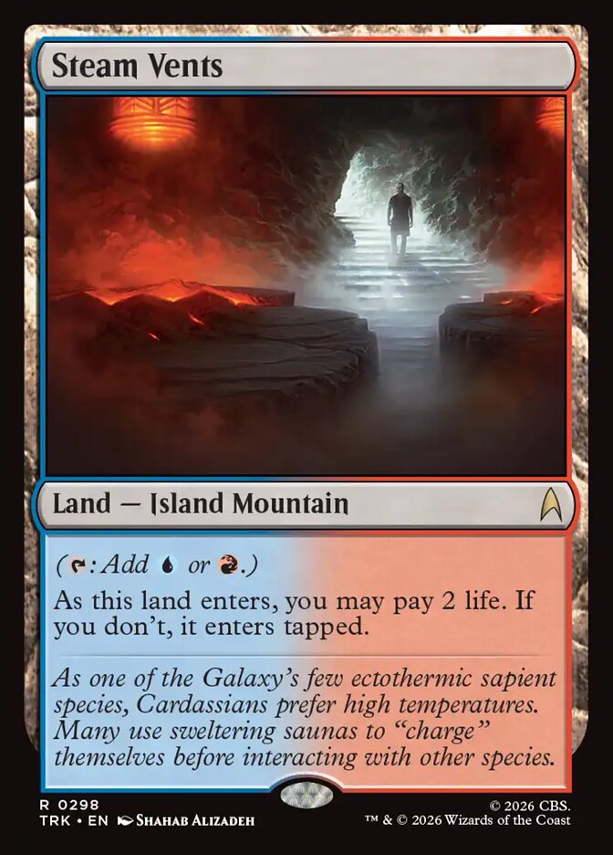 Bueiros de Vapor / Steam Vents - Magic: The Gathering - MoxLand
